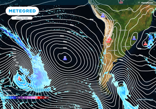 Un nuevo sistema frontal seguido de aire frío llega a Chile: lluvias y nevadas en 13 regiones