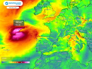 Un ouragan se dirige vers la France : vers une menace de grosse tempête la semaine prochaine ?