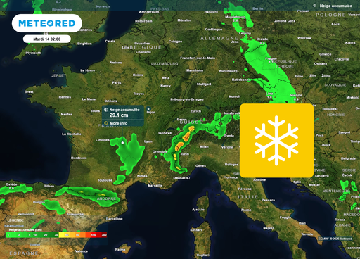 Un petit coup de blanc apr&egrave;s le coup de chaud : retour en force de la neige ce weekend ! Quelles r&eacute;gions concern&eacute;es ?