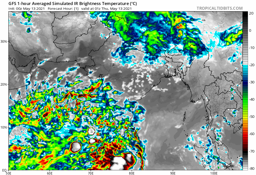 Un poderoso y raro ciclón tropical se podría formar en el Mar Arábigo
