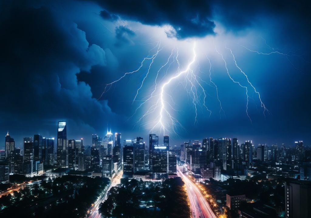 Las tormentas eléctricas, frecuentes en regiones subtropicales como el sur de China, generan descargas capaces de liberar energía extrema en pocos segundos.