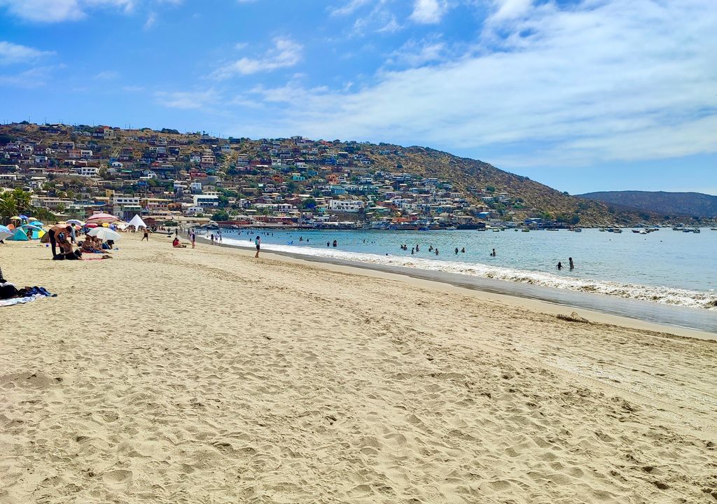 Playa de Guanaqueros, Región de Coquimbo.