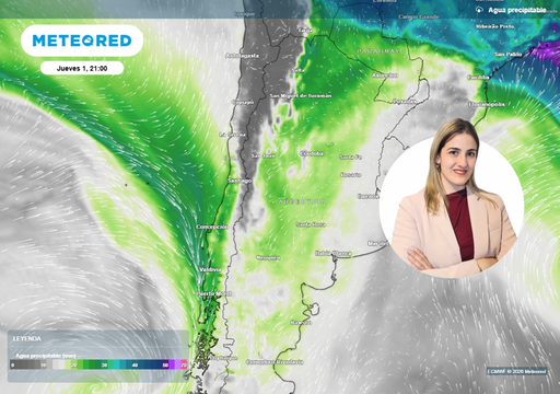 "Un r&iacute;o atmosf&eacute;rico marcar&aacute; el inicio de octubre": meteor&oacute;loga anticipa una semana lluviosa en la zona central