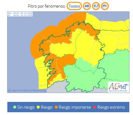 Un “río Atmosférico” Cargado De Humedad Va Directo A Las Costas Gallegas Un “río Atmosférico” Cargado De Humedad Va Directo A Las Costas Gallegas