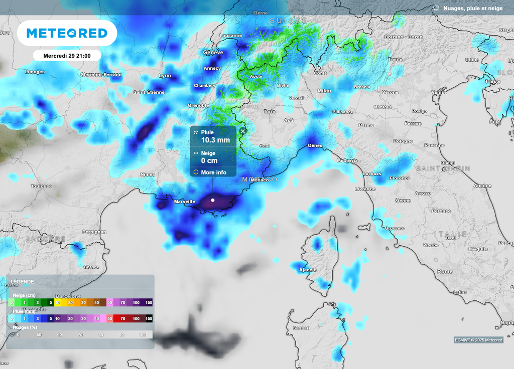 Pluies mercredi soir Var Pluies mercredi soir Var