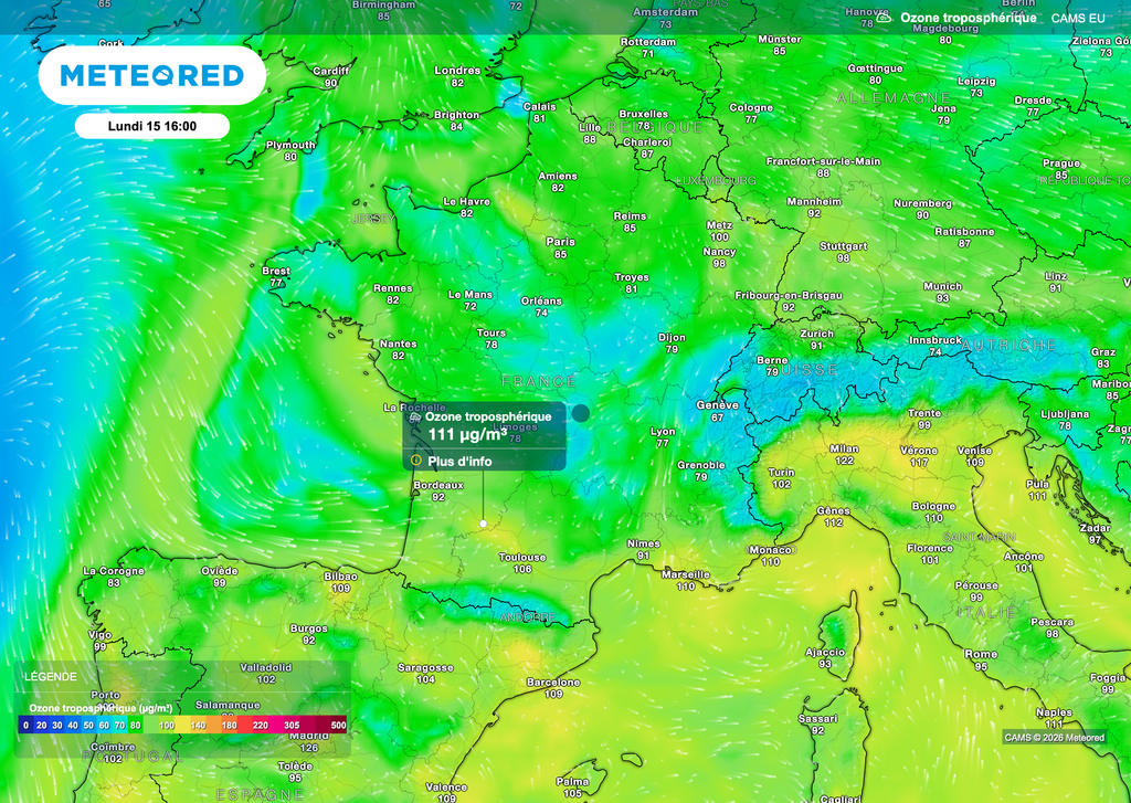 Une nouvelle pollution à l'ozone pourra se mettre en place avec le retour de la chaleur. Une nouvelle pollution à l'ozone pourra se mettre en place avec le retour de la chaleur.