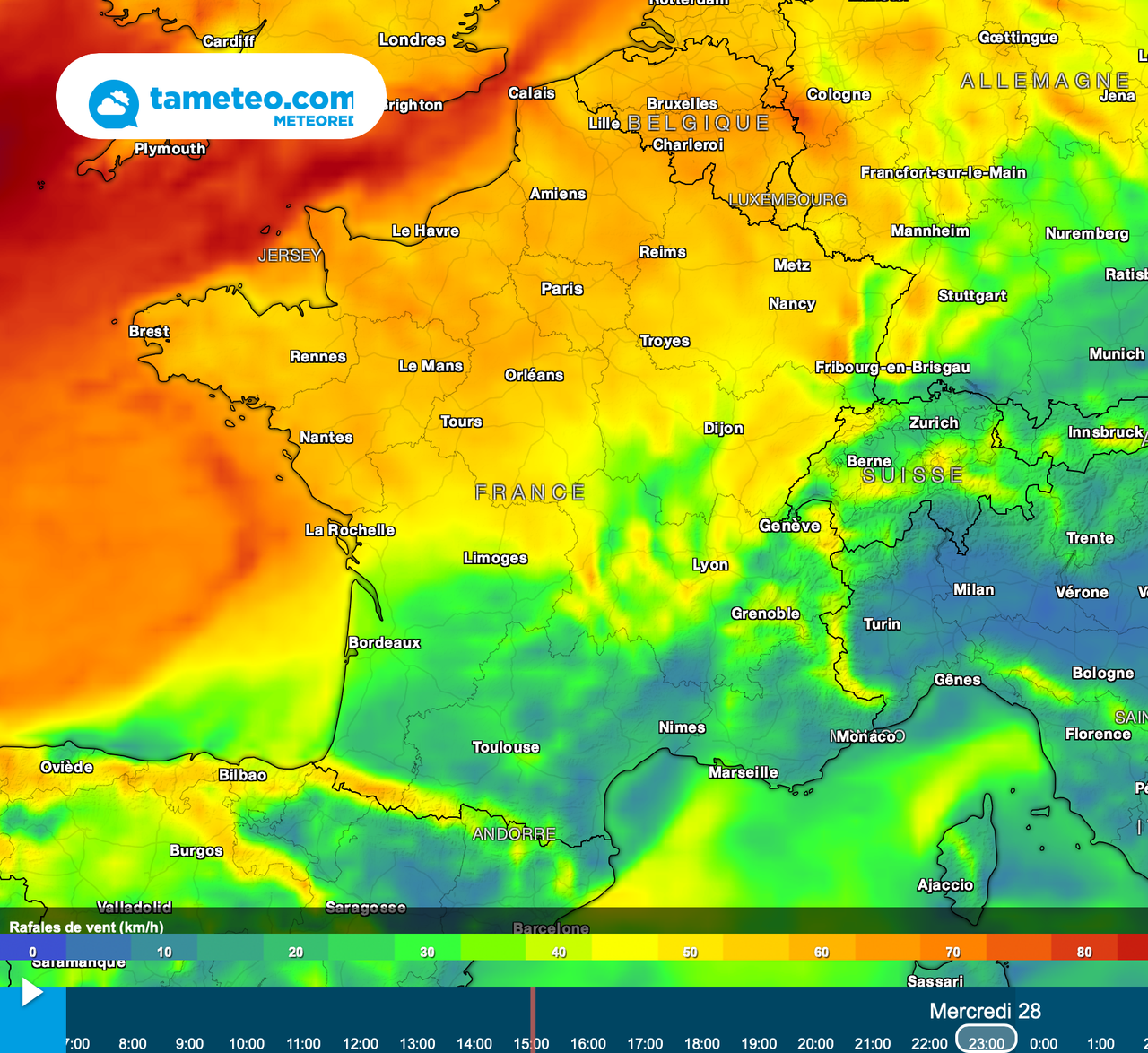 Vers un risque de tempête à l'approche du Nouvel An