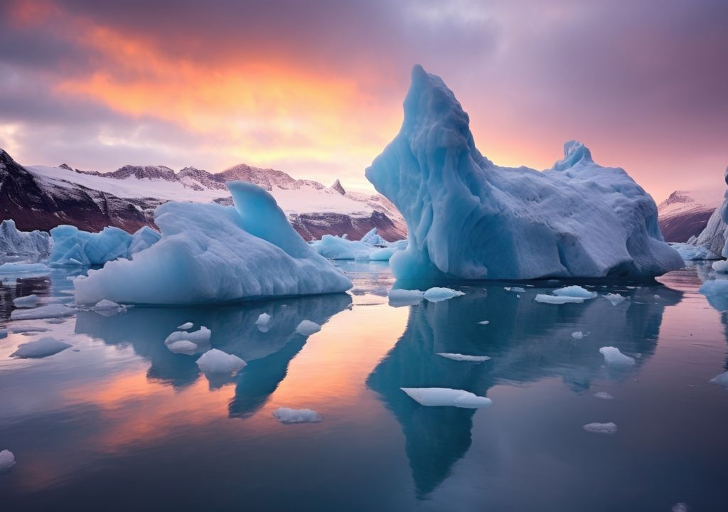Melting ice, Antarctica