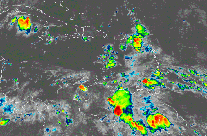 Un seno tropical de bajas presiones se podría formar en el Caribe