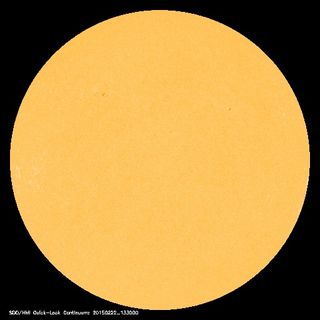Un Sol casi “blanco”