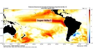 Un &ldquo;Super El Ni&ntilde;o&rdquo; podr&iacute;a formarse en primavera: &iquest;c&oacute;mo impactar&iacute;a en Chile?