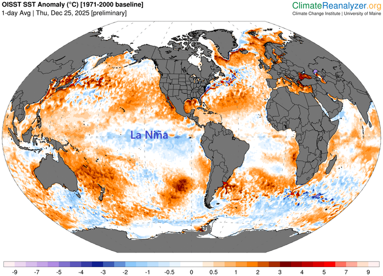 Un sutil regreso de La Ni&ntilde;a, seg&uacute;n la NASA