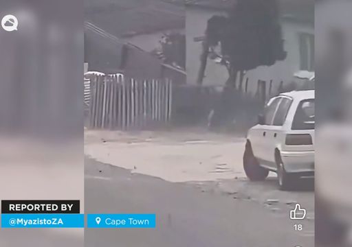 Un temporal extremo golpe&oacute; Ciudad del Cabo: vientos de m&aacute;s de 120 km/h y alerta m&aacute;xima en Sud&aacute;frica