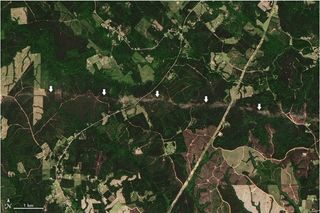 Un tornado deja huella en el Texas rural