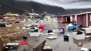 Un tsunami golpea a una parte de Groenlandia
