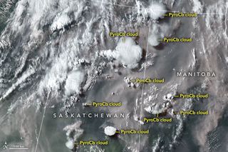 Un verano de tormentas de humo
