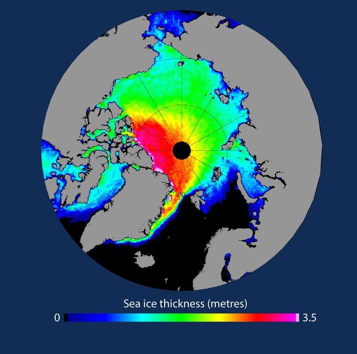 Un Verano Frío Incrementa El Hielo En El ártico Media primaveral