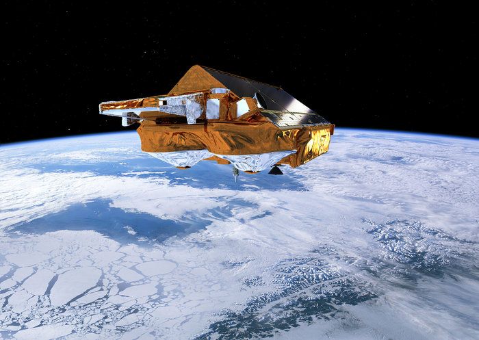Un Verano Frío Incrementa El Hielo En El ártico La misión de la ESA para el estudio del hielo