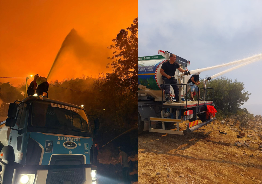 incendios forestales; Turquia; gestion del riesgo; calor; equipos de salvamento; rescate