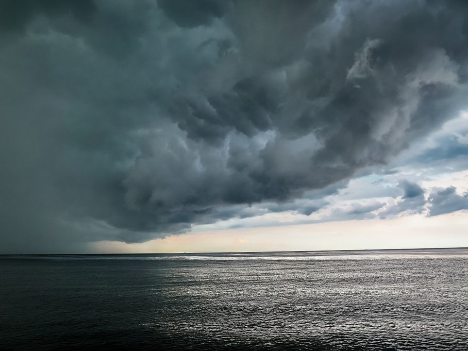 nuages océan nuages océan