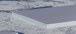 Una buena rebanada de hielo en la Antártida