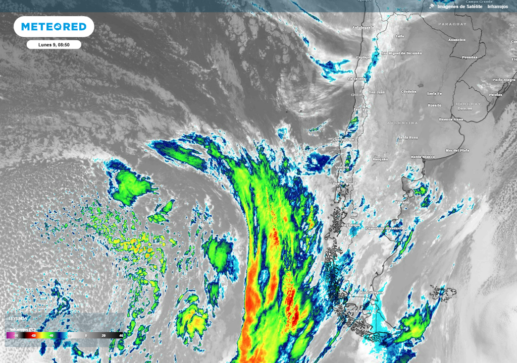 Tiempo Argentina ciclogénesis frío lluvias Zonda tormentas alerta SMN Tiempo Argentina ciclogénesis frío lluvias Zonda tormentas alerta SMN