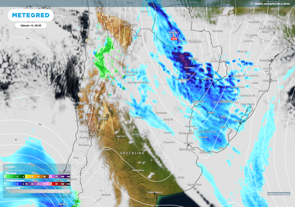 Tiempo Argentina ciclogénesis frío lluvias Zonda tormentas alerta SMN Tiempo Argentina ciclogénesis frío lluvias Zonda tormentas alerta SMN