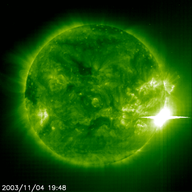 Una erupción solar descomunal