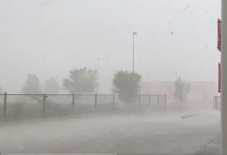 Tarde de tormentas espectaculares: granizo en Madrid y Guadalajara