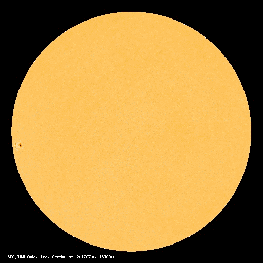 Una Gran Mancha Solar De Cara A La Tierra Una Gran Mancha Solar De Cara A La Tierra
