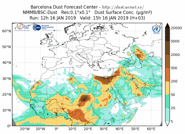 Una Gran Tormenta De Polvo Se Abate Sobre El Norte De Egipto Una Gran Tormenta De Polvo Se Abate Sobre El Norte De Egipto