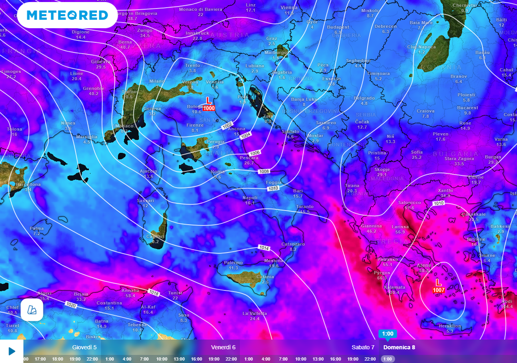 Maltempo, depressione Maltempo, depressione