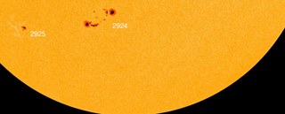 Una grandísima mancha solar: la AR2924