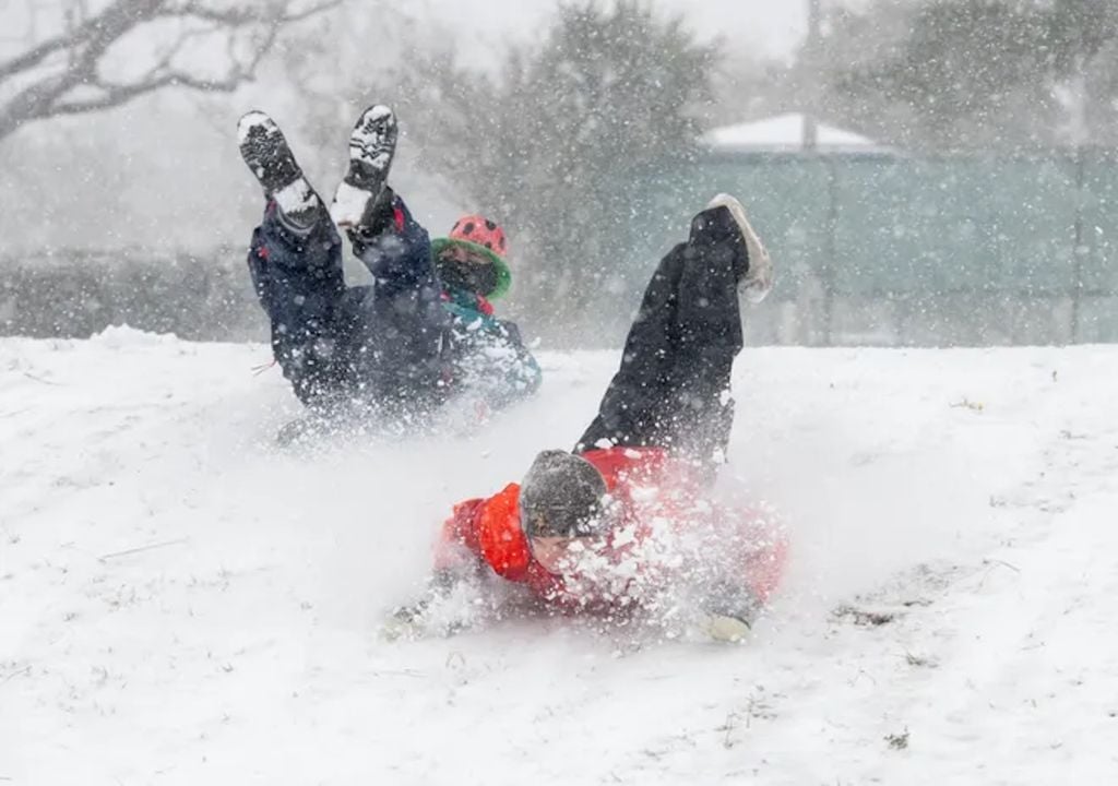 Tormenta de nieve en Florida