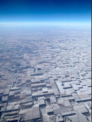 Una imagen viral de una nevada 3D