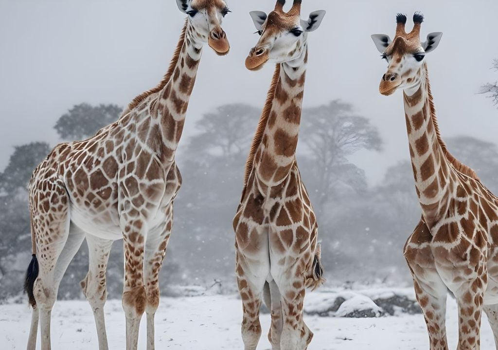 Neve in Sudafrica. Neve in Sudafrica.