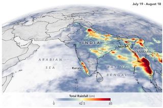 Una inundación del siglo en la India