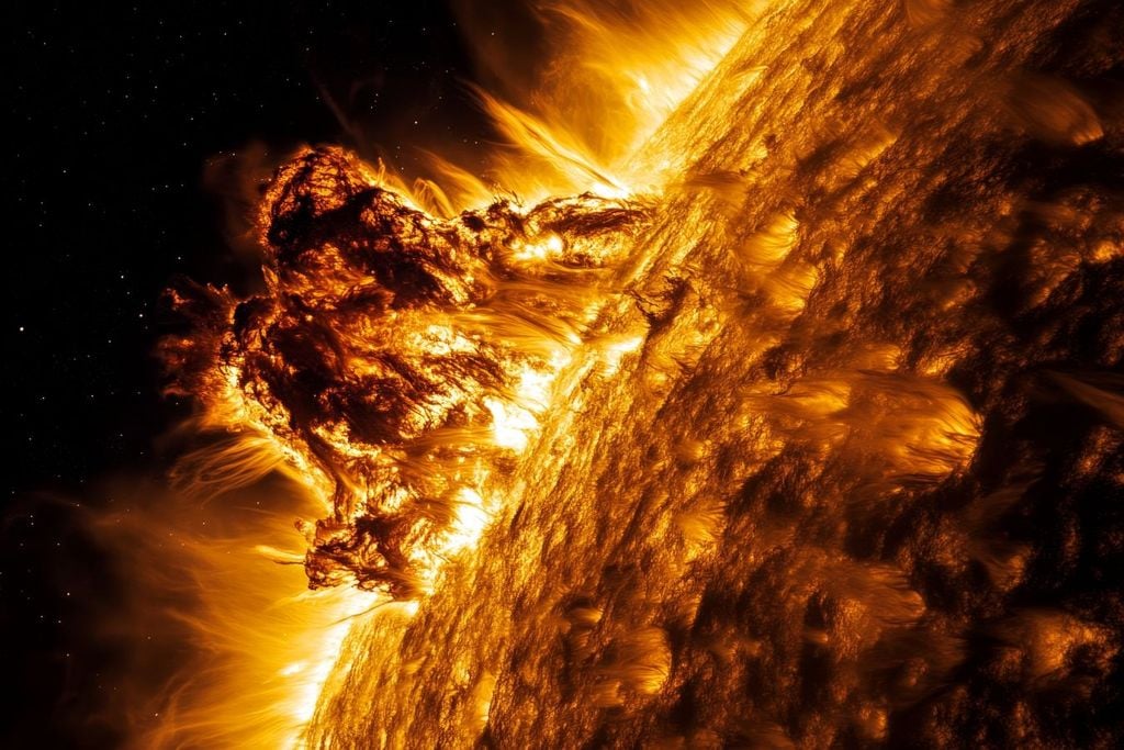 Erupción solar Erupción solar