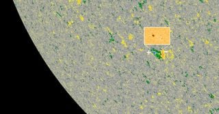 Una mancha solar del próximo ciclo solar