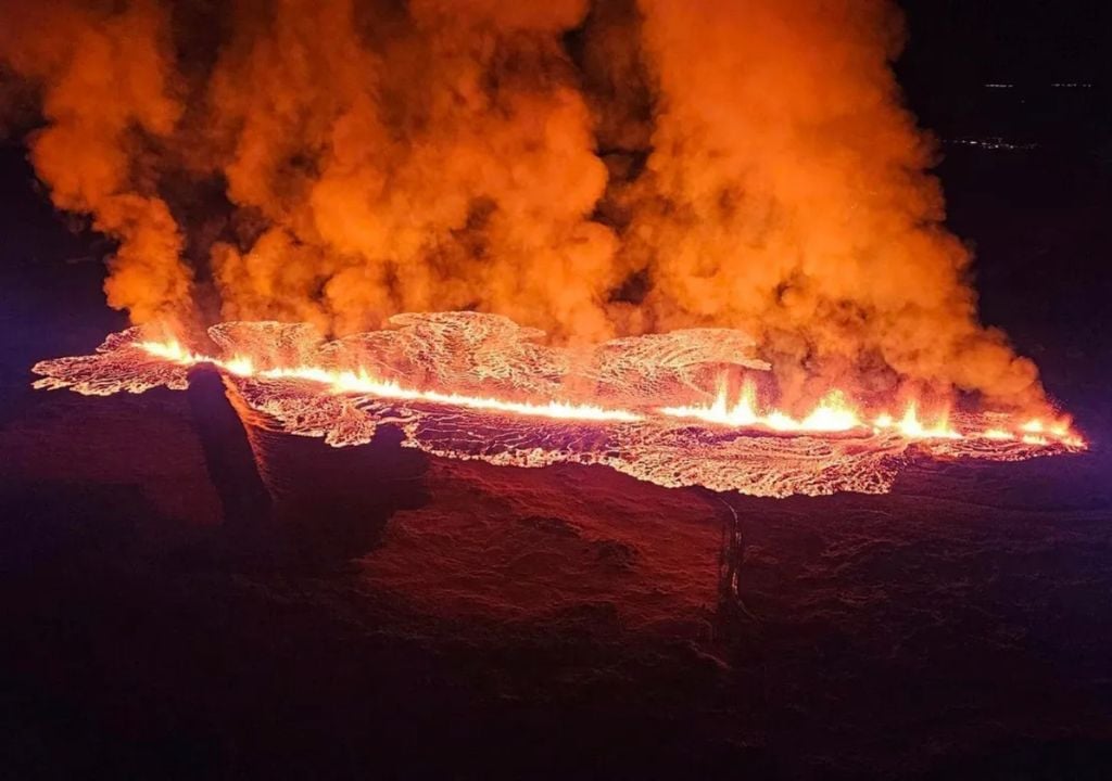 Islandia erupción