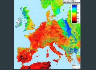 Una nueva ola de calor golpea a Europa
