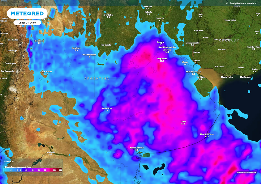 Tiempo clima pronóstico Argentina ola de calor lluvias febrero marzo