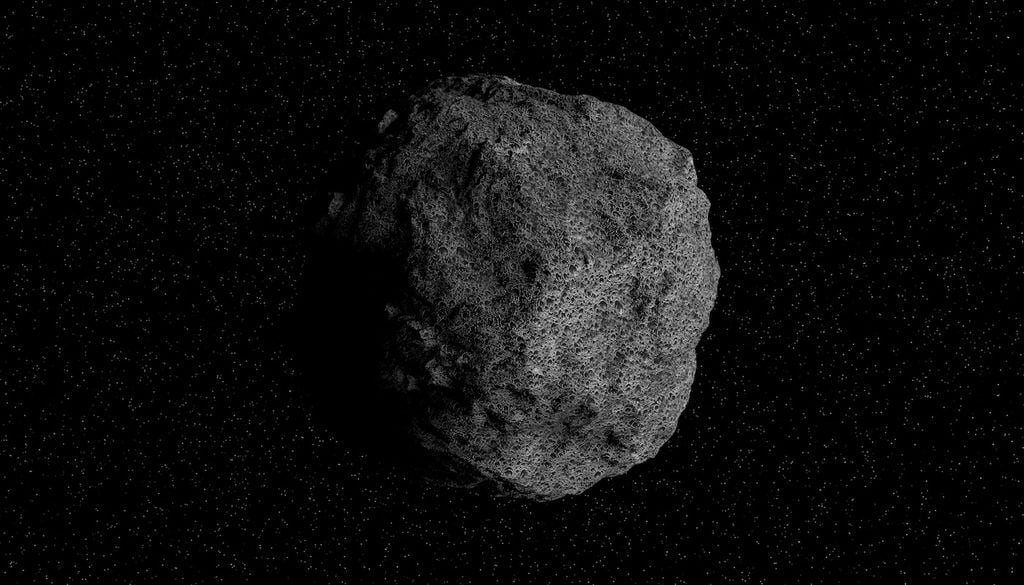 El asteroide Bennu fue visitado por la misión OSIRIS y trajo muestras a la Tierra.
