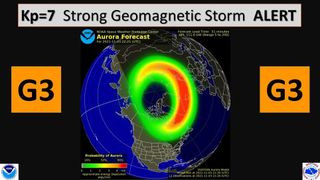 Una nueva tormenta geomagnética solar golpea la Tierra