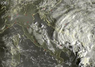 Una piccola depressione subtropicale si è formata sul basso Adriatico