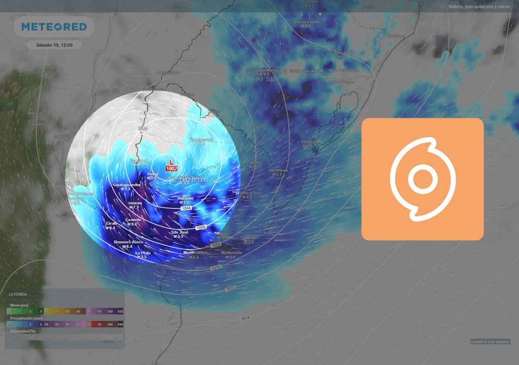 Tiempo clima pronóstico Buenos Aires AMBA Sudestada ciclogénesis Tiempo clima pronóstico Buenos Aires AMBA Sudestada ciclogénesis