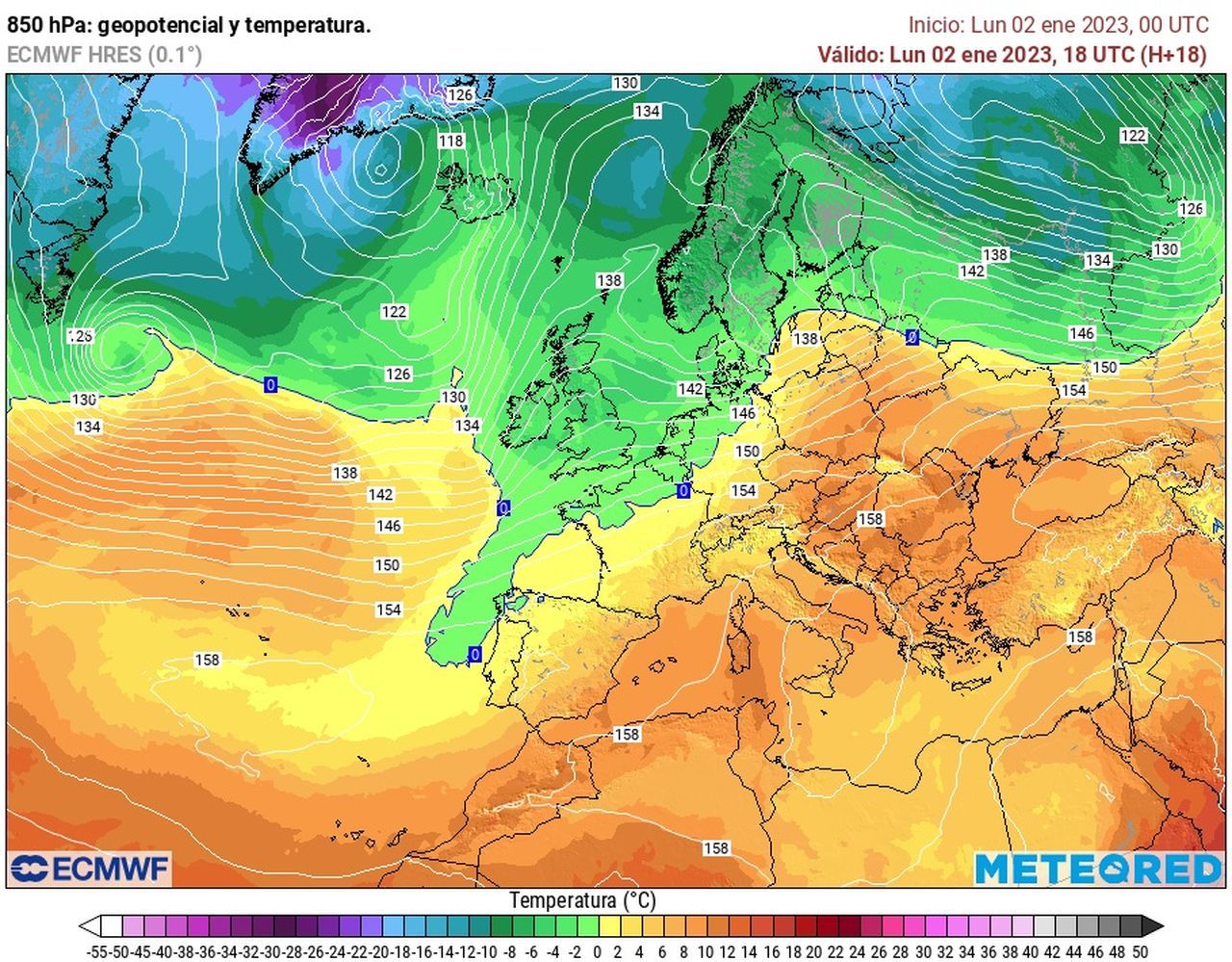 Estamos viviendo una ola de calor en Europa en pleno invierno?