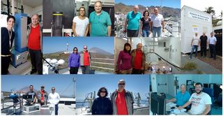Una semana de estancia en las instalaciones del Centro de Investigación Atmosférica de Izaña en el marco del proyecto ACTRIS-2