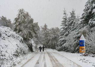 Una vaguada polar podría traer lluvias y nieve a finales de semana