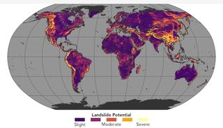 Una visión global de la susceptibilidad a los deslizamientos de tierras